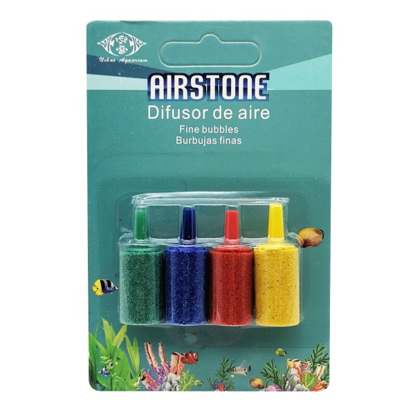 ΑΕΡΟΠΕΤΡΑ ΕΝΥΔΡΕΙΟΥ AIR STONE 4TMX ΧΡΩΜΑΤΙΣΤΗ 4CM X Ø 1.5CM